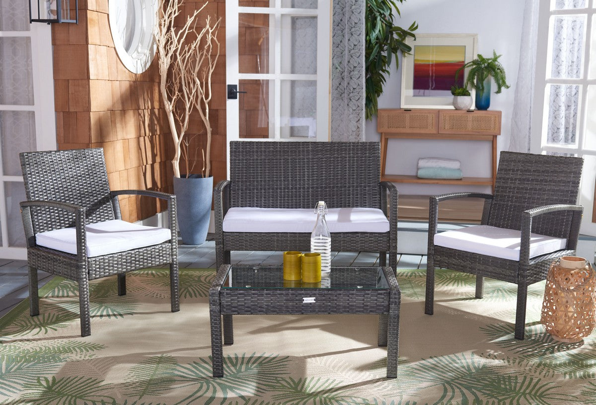 Bassey 4 Piece Outdoor Living Set