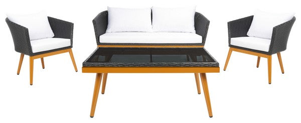 Lorma 4 Piece Outdoor Living Set