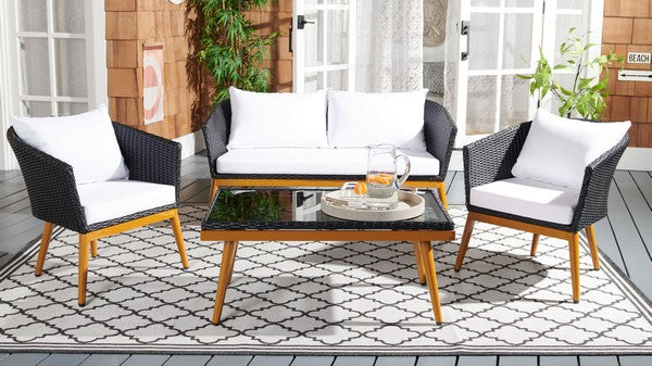 Lorma 4 Piece Outdoor Living Set