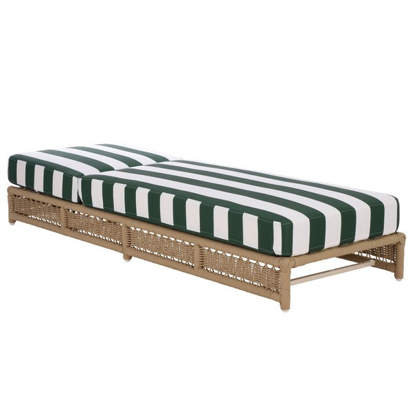 Callan Outdoor Lounger - Tan Rattan