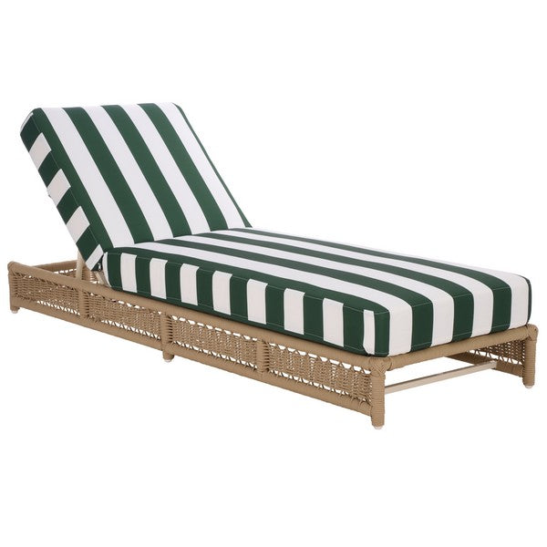 Callan Outdoor Lounger - Tan Rattan