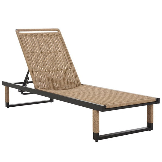 Arman Rope Lounger – Sleek Modern Outdoor Seating