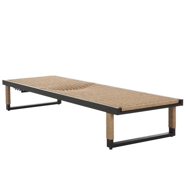 Arman Rope Lounger – Sleek Modern Outdoor Seating