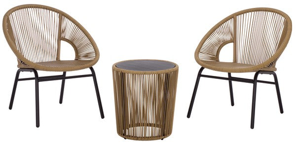 Otto 3 Piece Outdoor Set – Modern Comfort Meets Timeless Charm