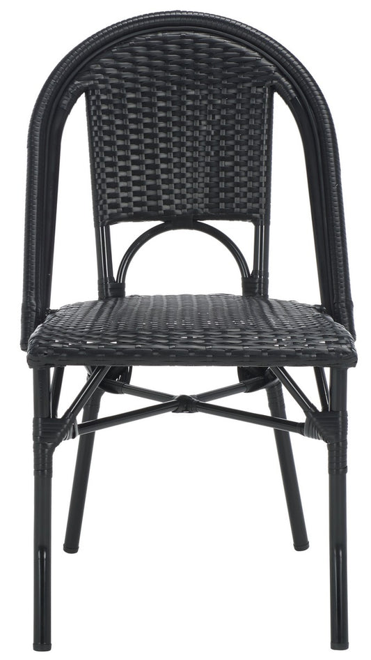 Torino Side Chair Set of 2 – Aluminum & PE Wicker Outdoor Chairs