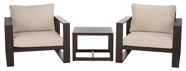 Fash 3 Piece Outdoor Living Set – Minimalist Comfort, Modern Charm