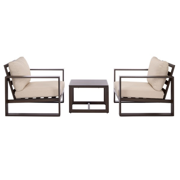 Fash 3 Piece Outdoor Living Set – Minimalist Comfort, Modern Charm