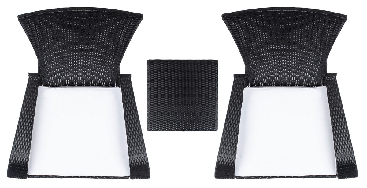 Edna 3 Piece Lounge Set – Wingback-Inspired Outdoor Elegance