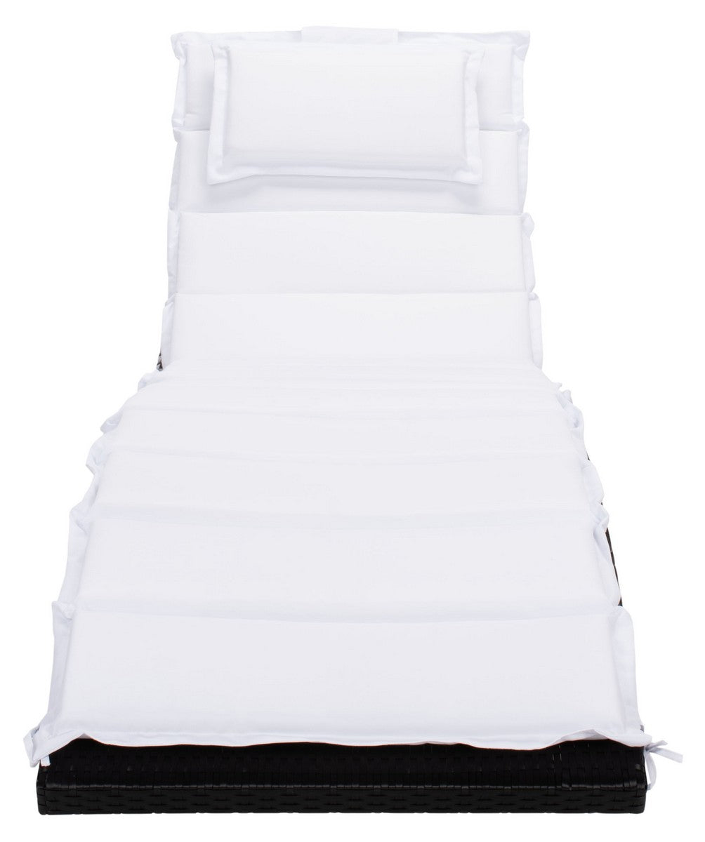 Colley Sunlounger – PE Rattan Frame with Cushion Comfort for Outdoor Lounging