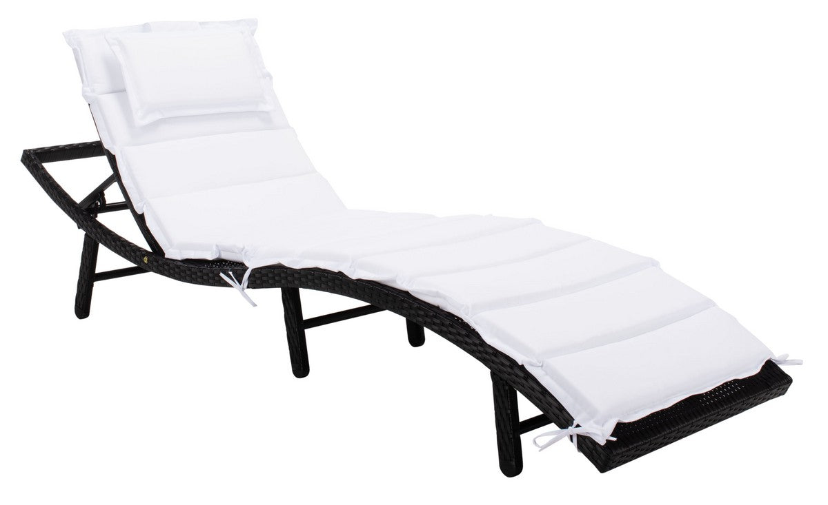 Colley Sunlounger – PE Rattan Frame with Cushion Comfort for Outdoor Lounging