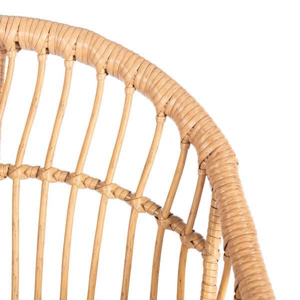 Berlen 3 Piece Lounger Set – Woven Rattan Outdoor Lounge Chairs