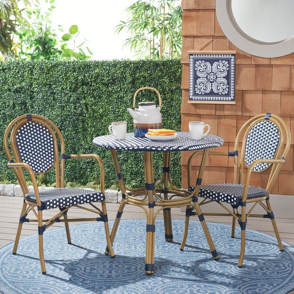 Rosen 3 Piece Bistro Set – Compact Outdoor Table & Chairs for Patio, Garden, or Balcony