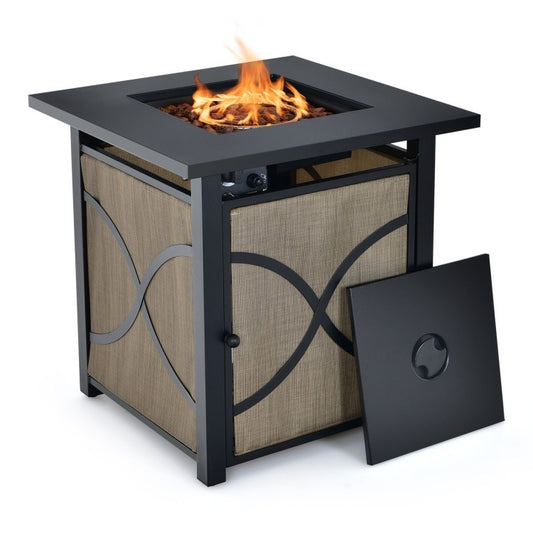 Portable LP Gas Propane Fire Pit Table 40,000 BTU