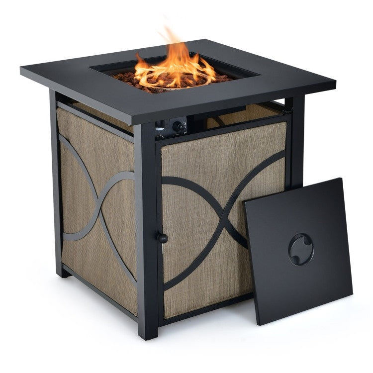 Portable LP Gas Propane Fire Pit Table 40,000 BTU
