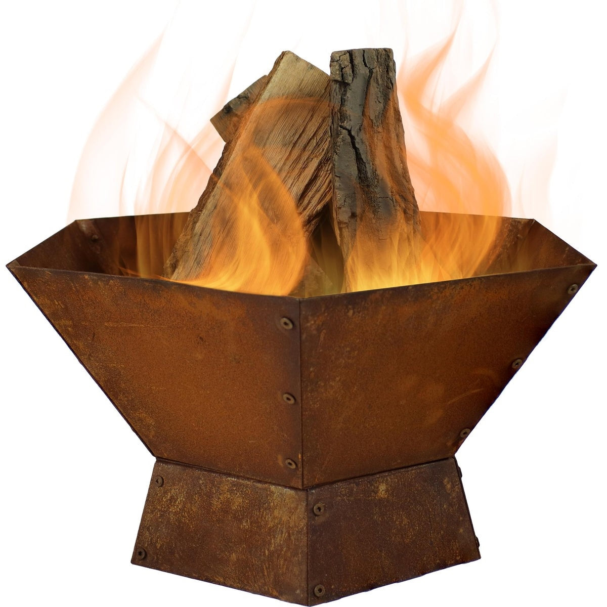Rustic Steel Affinity Fire Pit