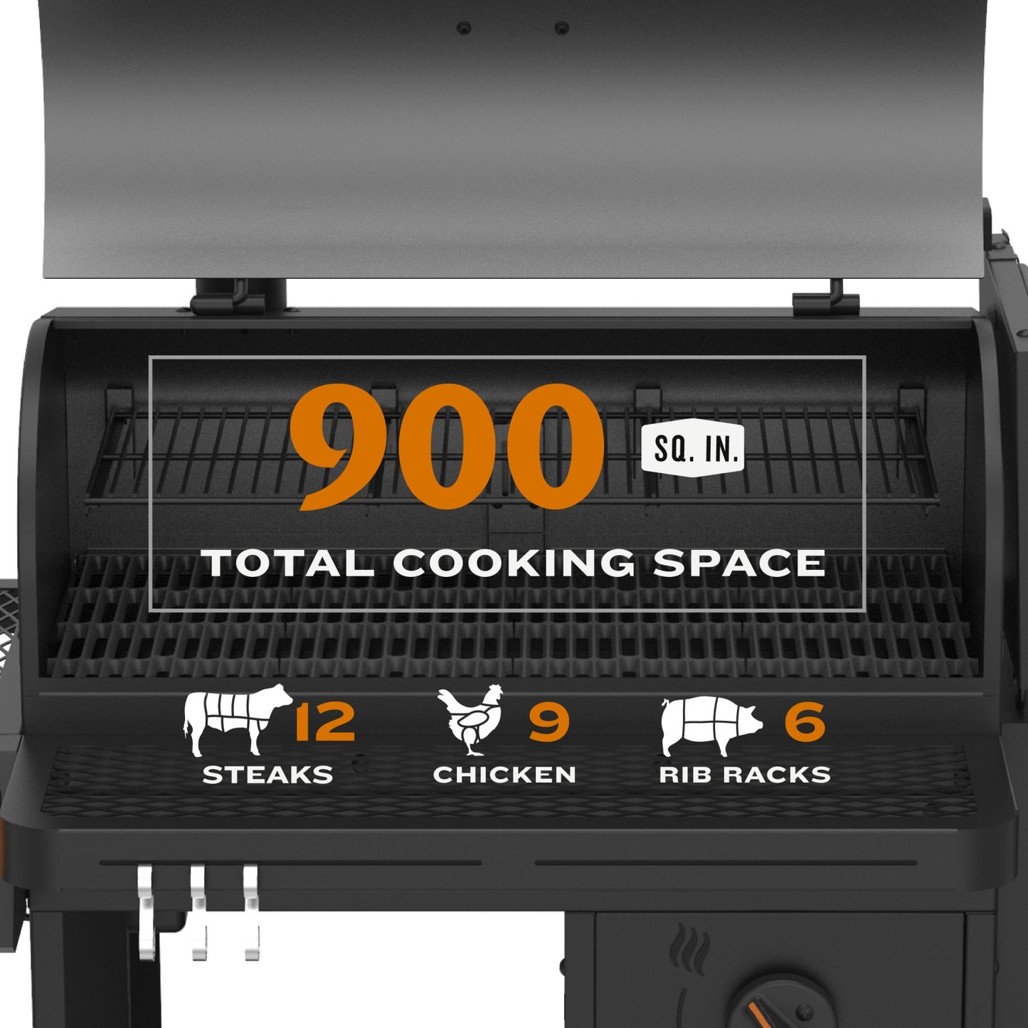 Tahoma 900 Auto-Feed Charcoal Smoker & Grill WIFI