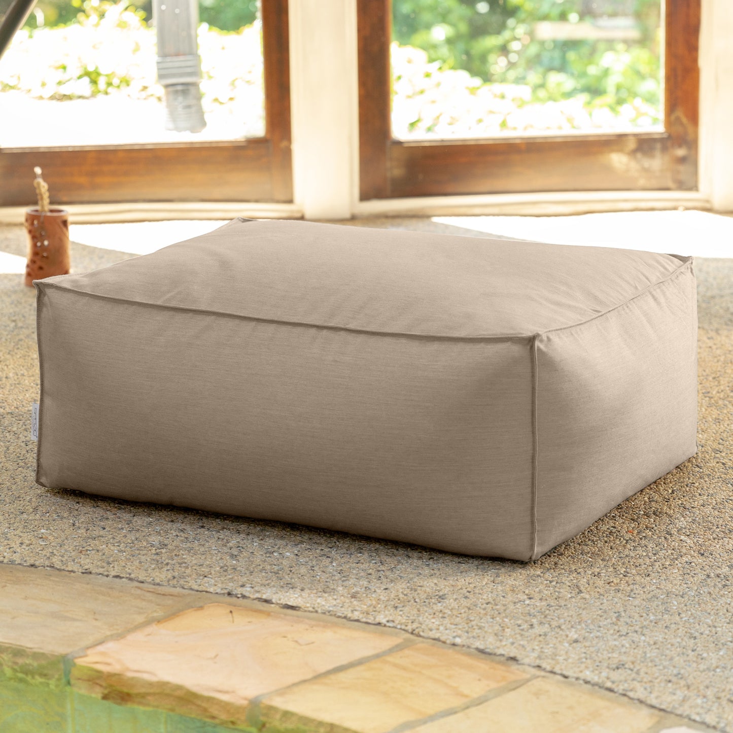 Baya Outdoor Luxurious Oversized Ottoman