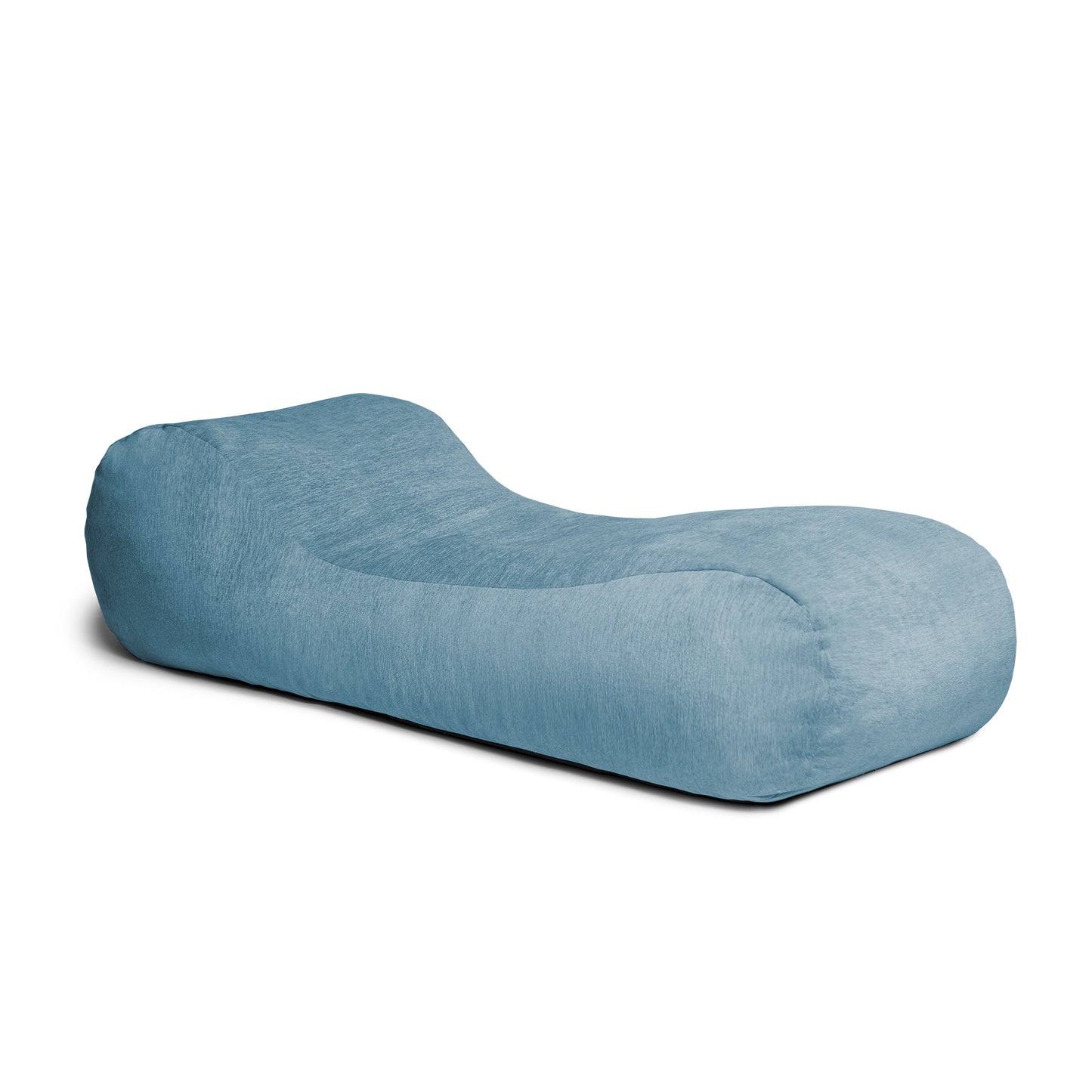 Premium Chenille Foam Bean Bag Chaise Lounger