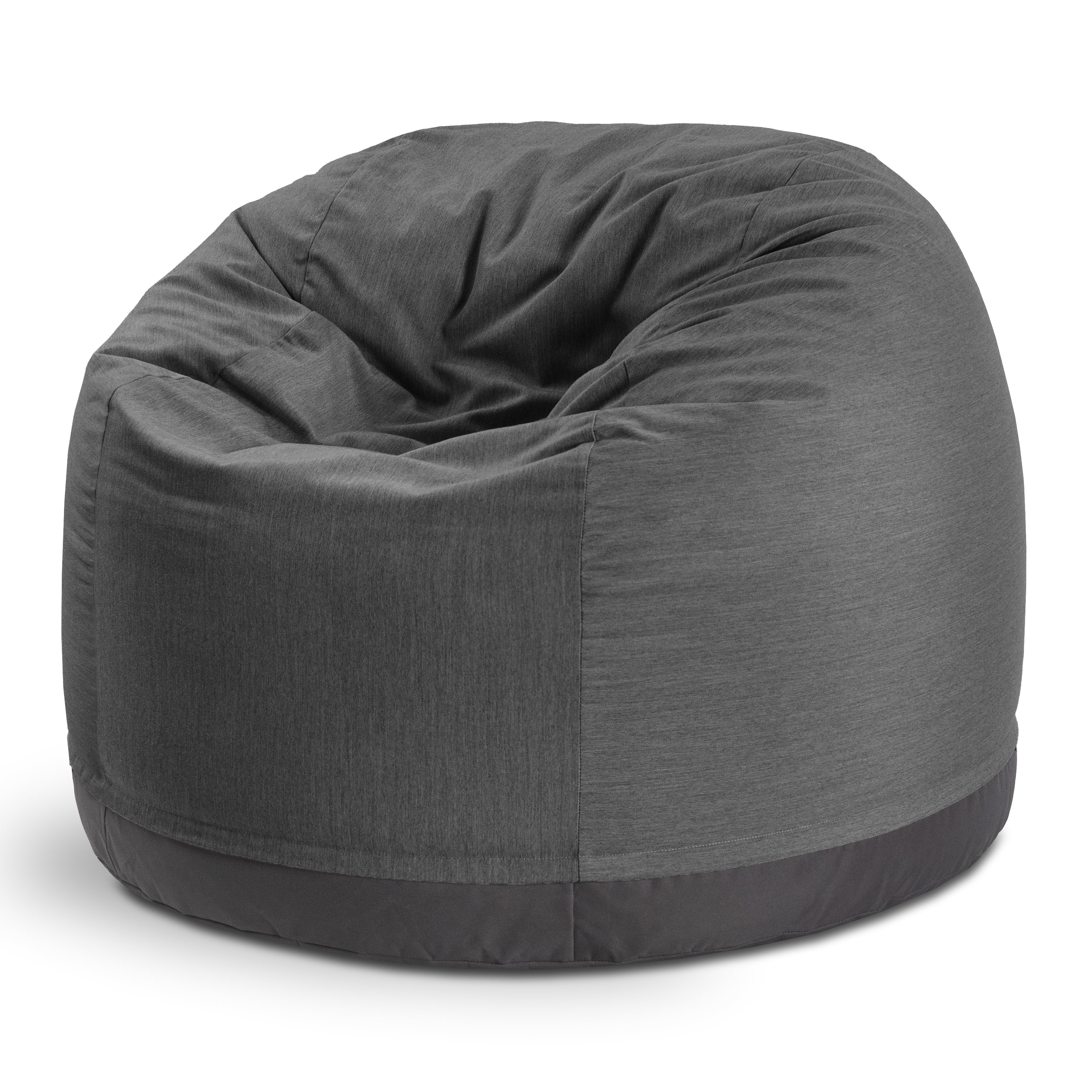 Sunbrella Palmetto Large Round Outdoor Bean Bag Club Chair
