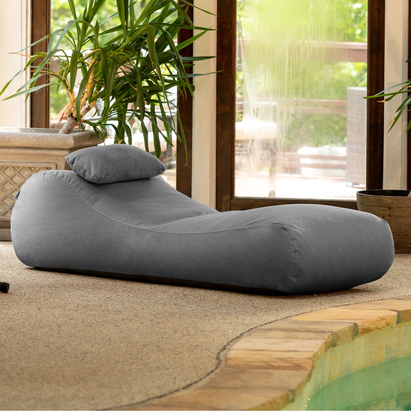 Sunbrella Arlo Outdoor Bean Bag Sun Lounger