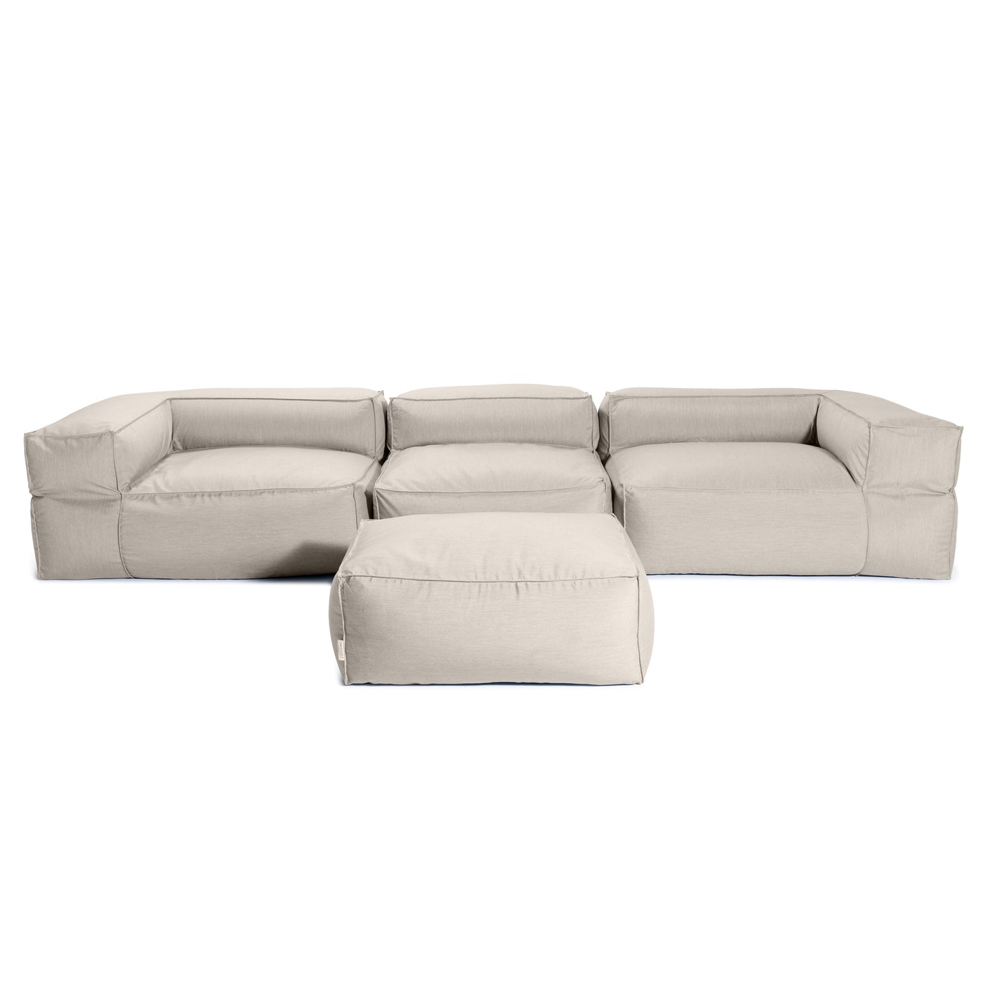 Baya Luxurious 4 piece outdoor Sofa with Ottoman