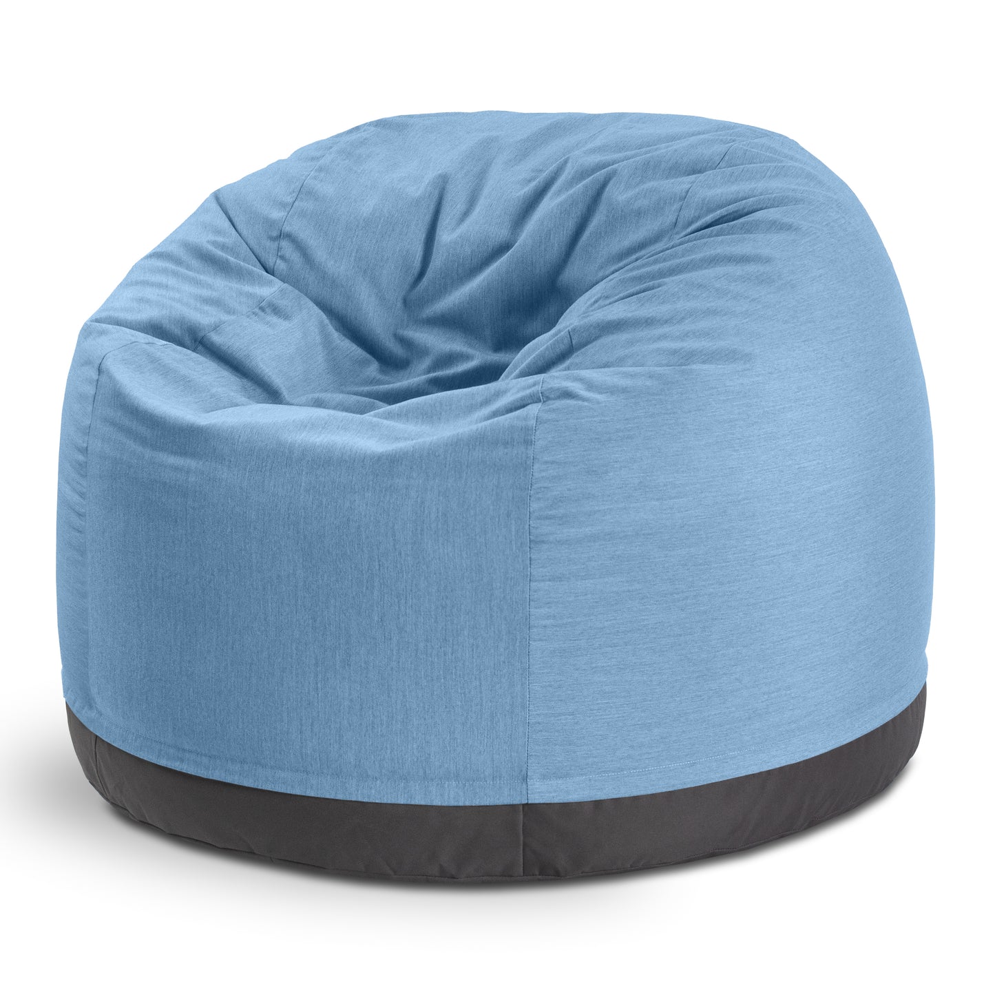 Sunbrella Palmetto Large Round Outdoor Bean Bag Club Chair