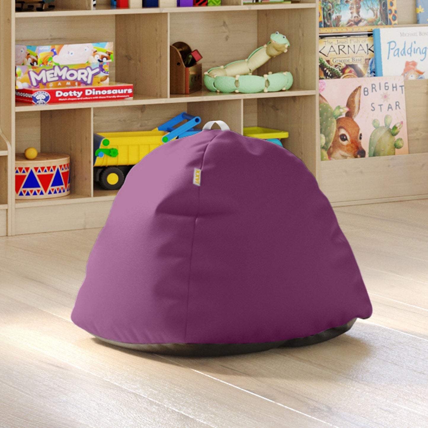Premium Vinyl Kids Bean Bag Chair