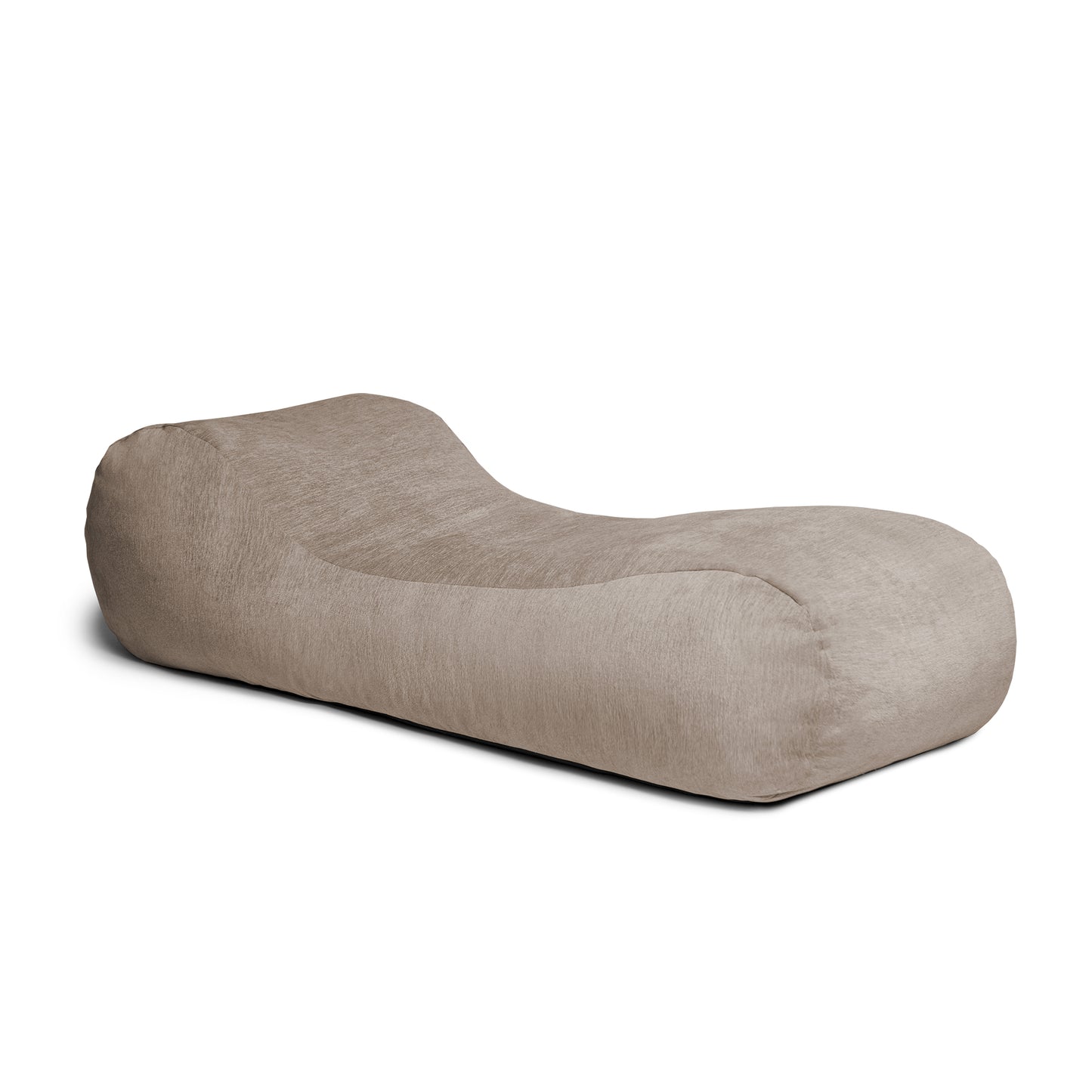 Premium Chenille Foam Bean Bag Chaise Lounger