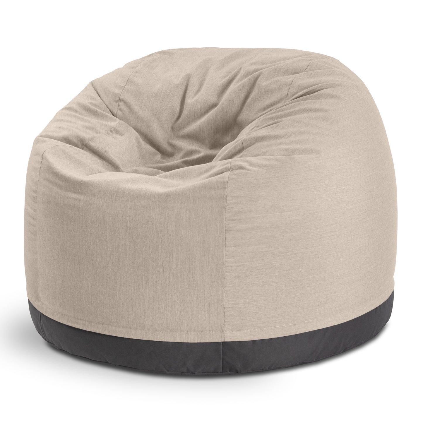 Sunbrella Palmetto Large Round Outdoor Bean Bag Club Chair