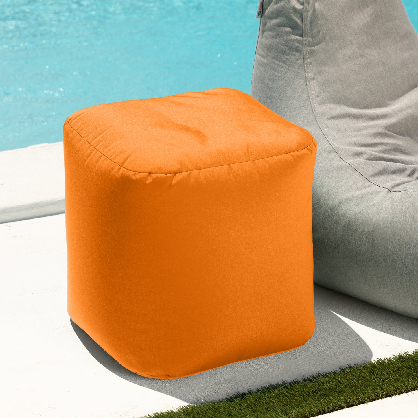 Luckie Outdoor Patio Bean Bag Ottoman
