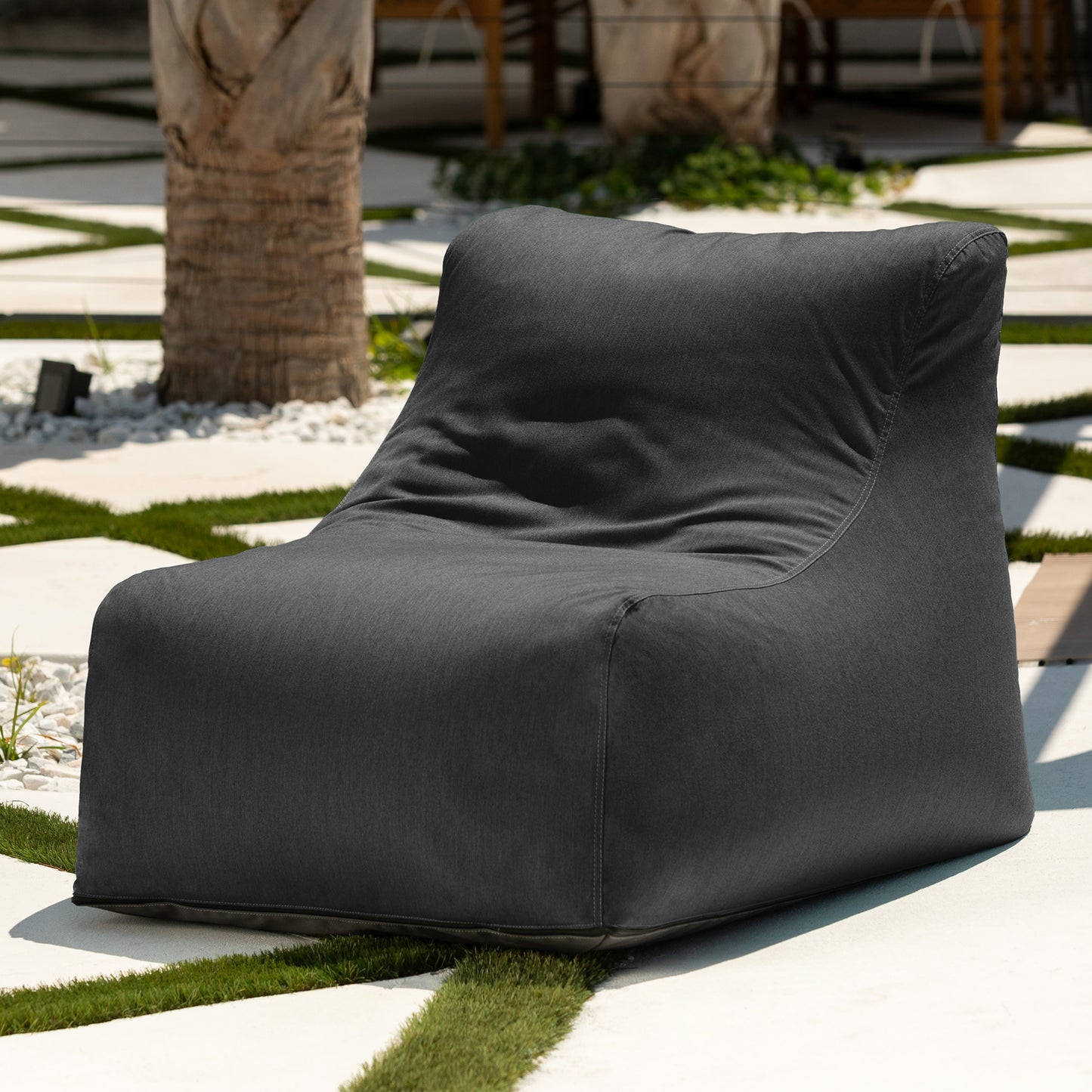 Ponce Outdoor Bean Bag Paito & Poolside Lounger Chair