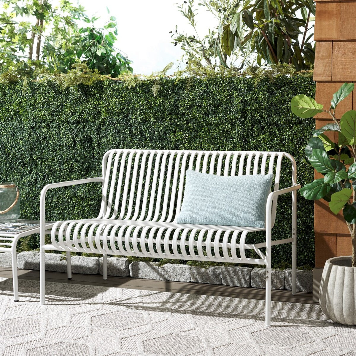 Core Two Seater Chair Outdoor – Aluminum Patio Loveseat