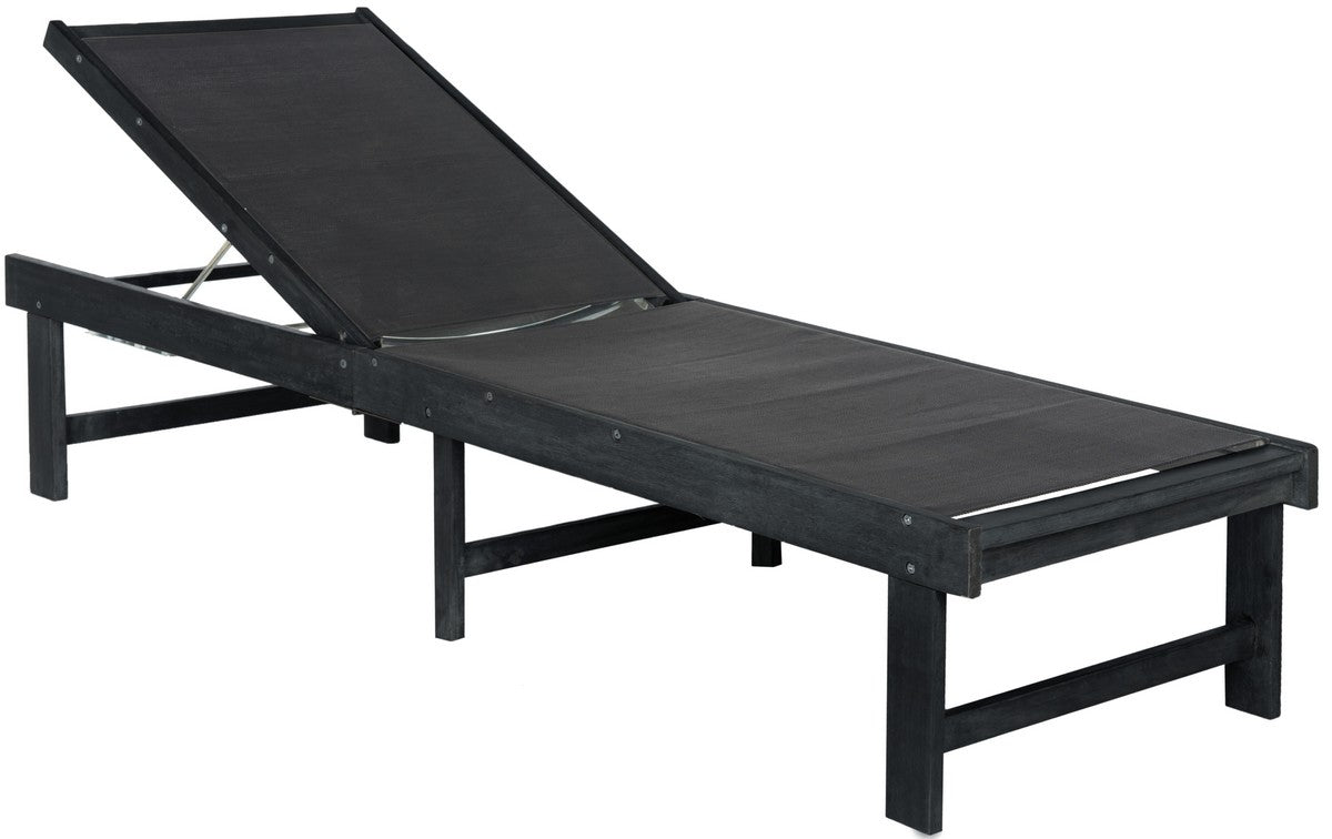 Manteca Lounge Chair – Adjustable Outdoor Acacia Wood Recliner