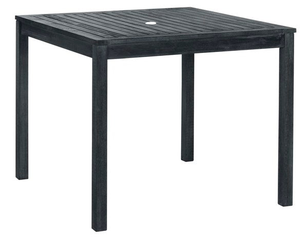 Montclair 5-Piece Outdoor Dining Set – Acacia Wood Table & Chairs with Cushions