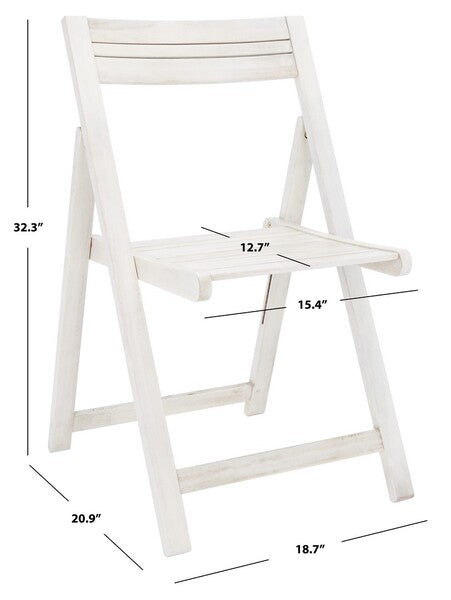 Kerman Foldable Outdoor Dining Set – Acacia Wood Hexagonal Table with 4 Folding Chairs