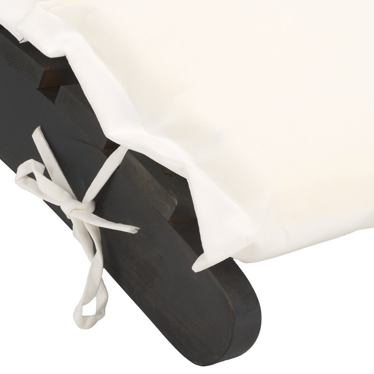 Pacifica 3 Piece Lounge Set – Acacia Wood Outdoor Chaise and Side Table