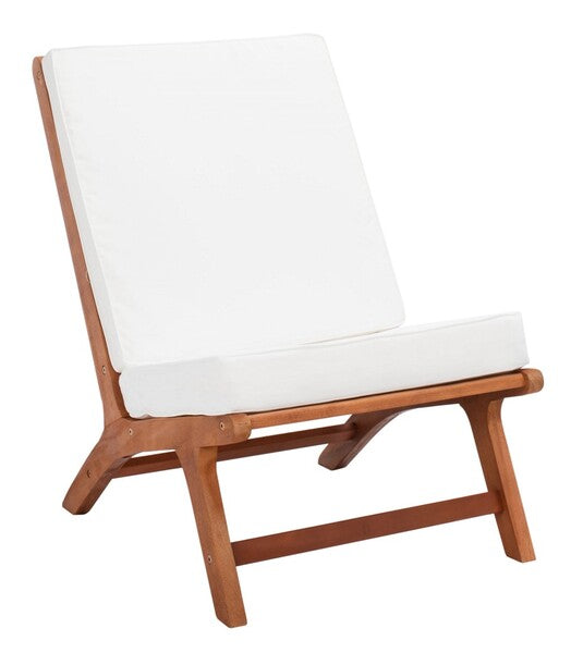 Chaston 4 Piece Outdoor Living Set – Eucalyptus Wood Patio Furniture with Cushions