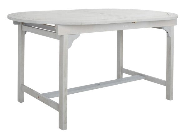 Hikaru Extendable Outdoor Dining Set – 7 Piece Acacia Wood Patio Table with Armchairs