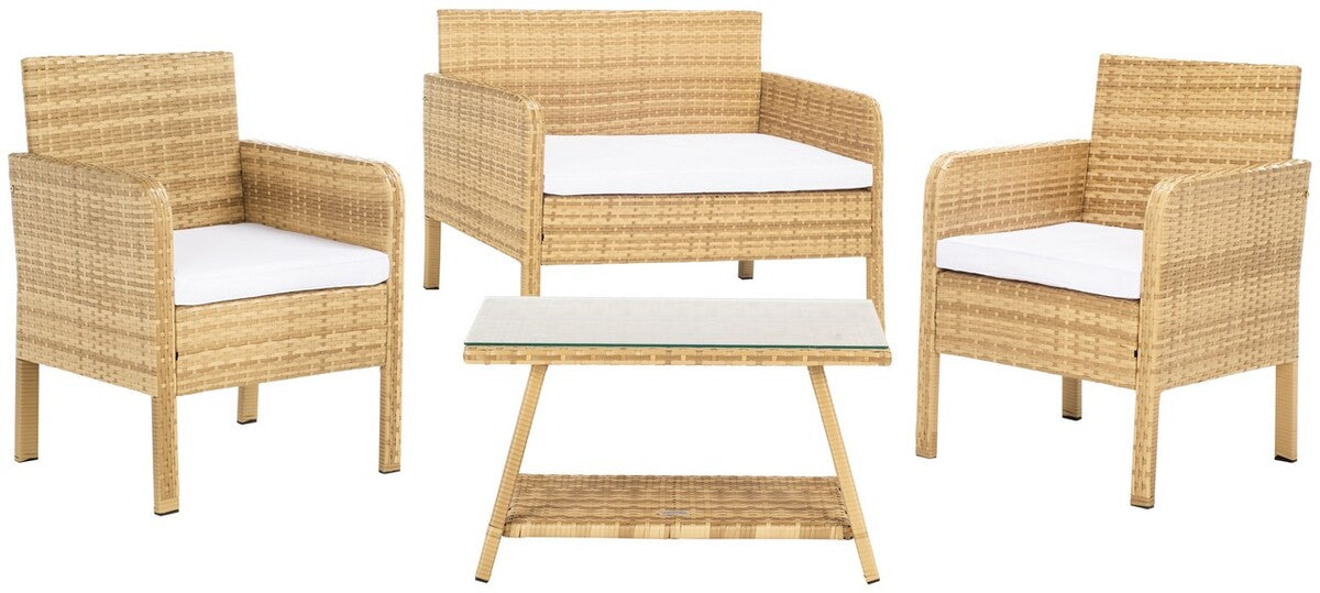 Aboka 4 Piece Outdoor Living Set