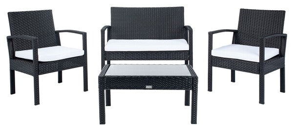 Bassey 4 Piece Outdoor Living Set