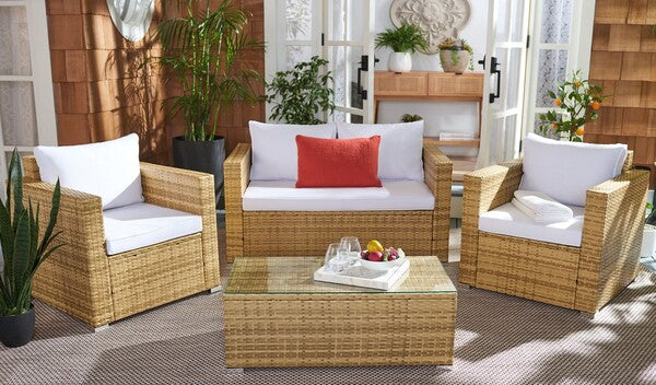 Machie 4 Piece Outdoor Living Set