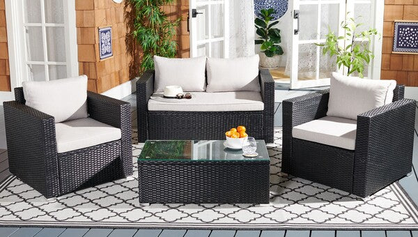 Machie 4 Piece Outdoor Living Set