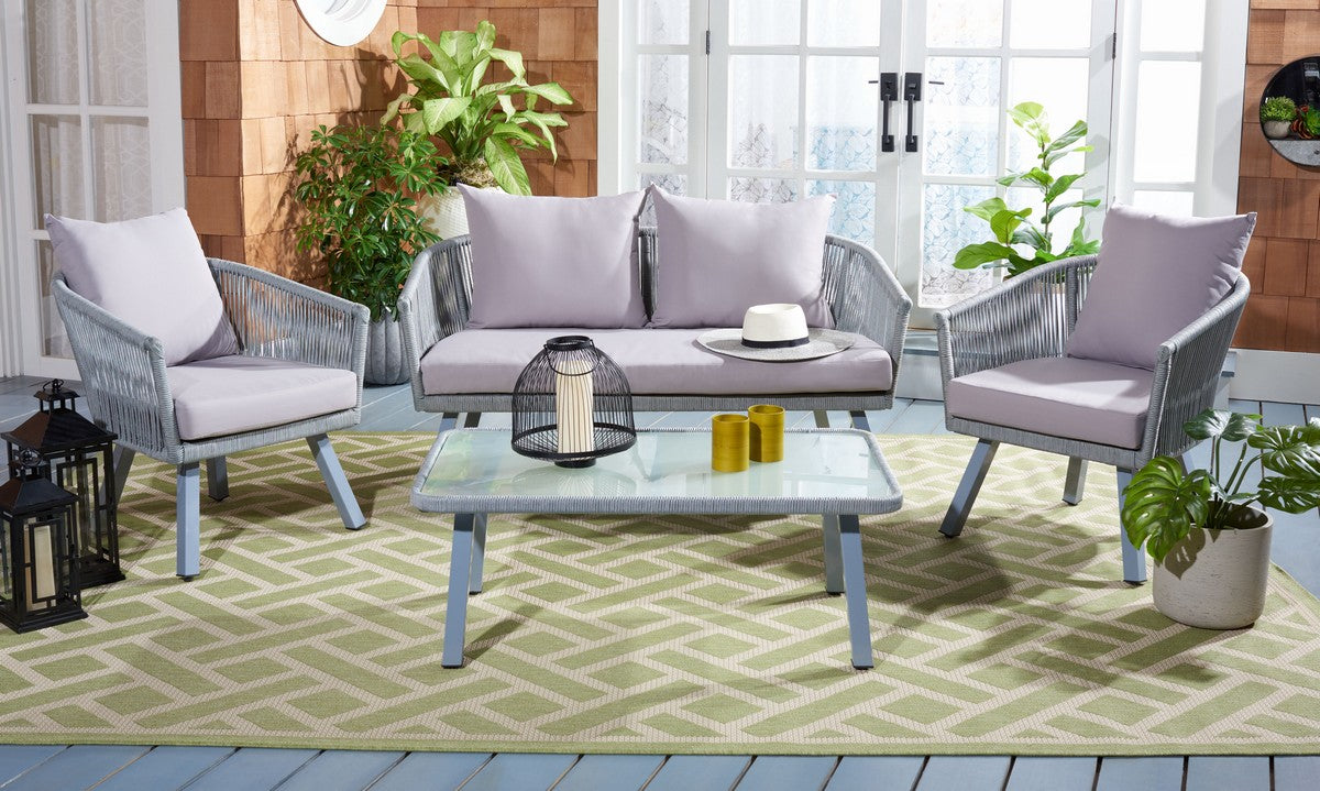 Belmi 4 Piece Rope Outdoor Living Set