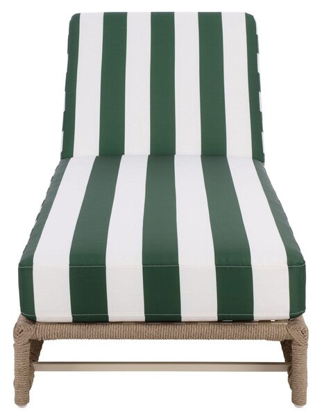 Callan Outdoor Lounger - Heather Tan Rattan