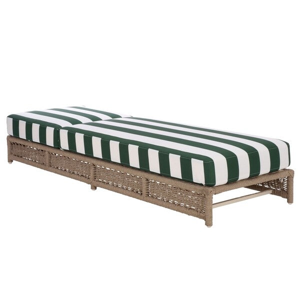 Callan Outdoor Lounger - Heather Tan Rattan