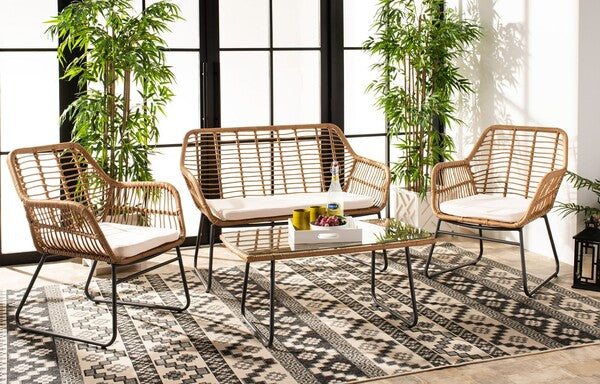 Roston 4 Piece Outdoor Living Set