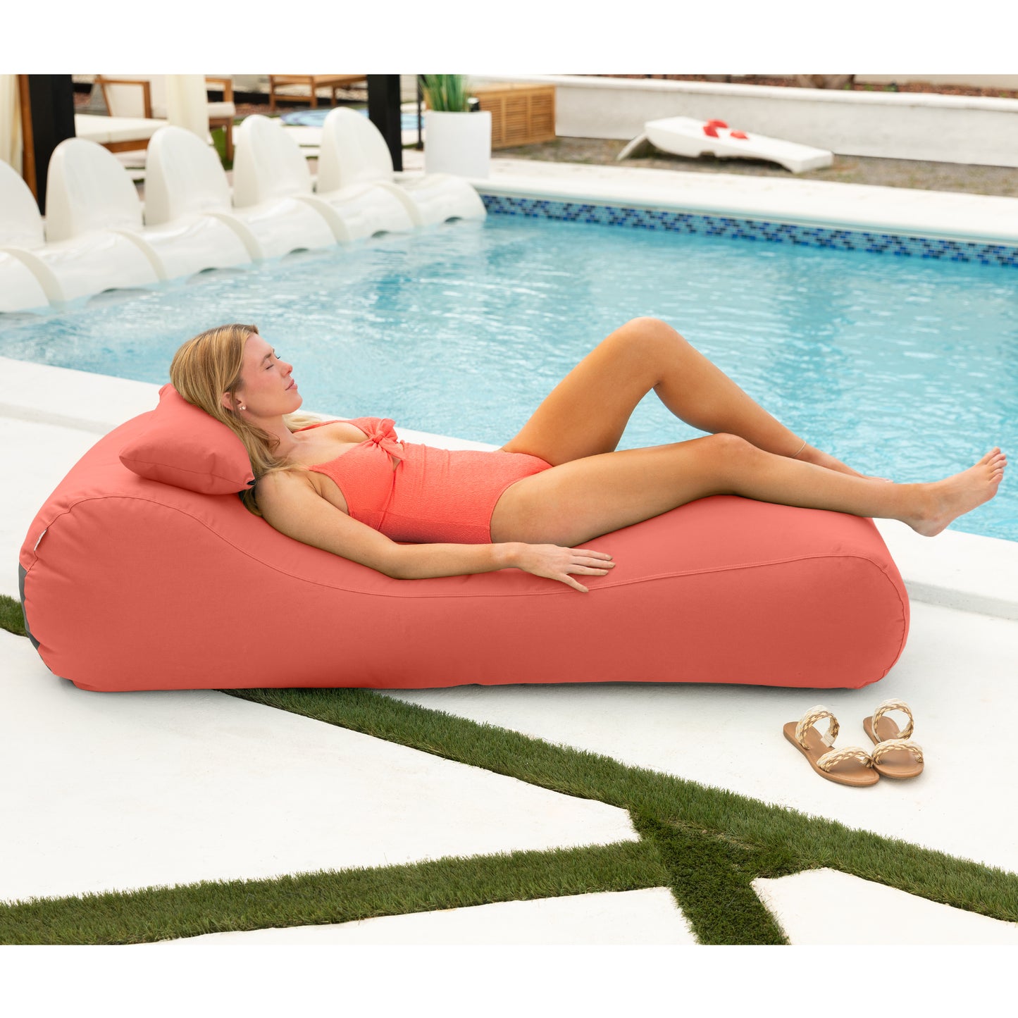 Arlo Outdoor Bean Bag Sun Lounger